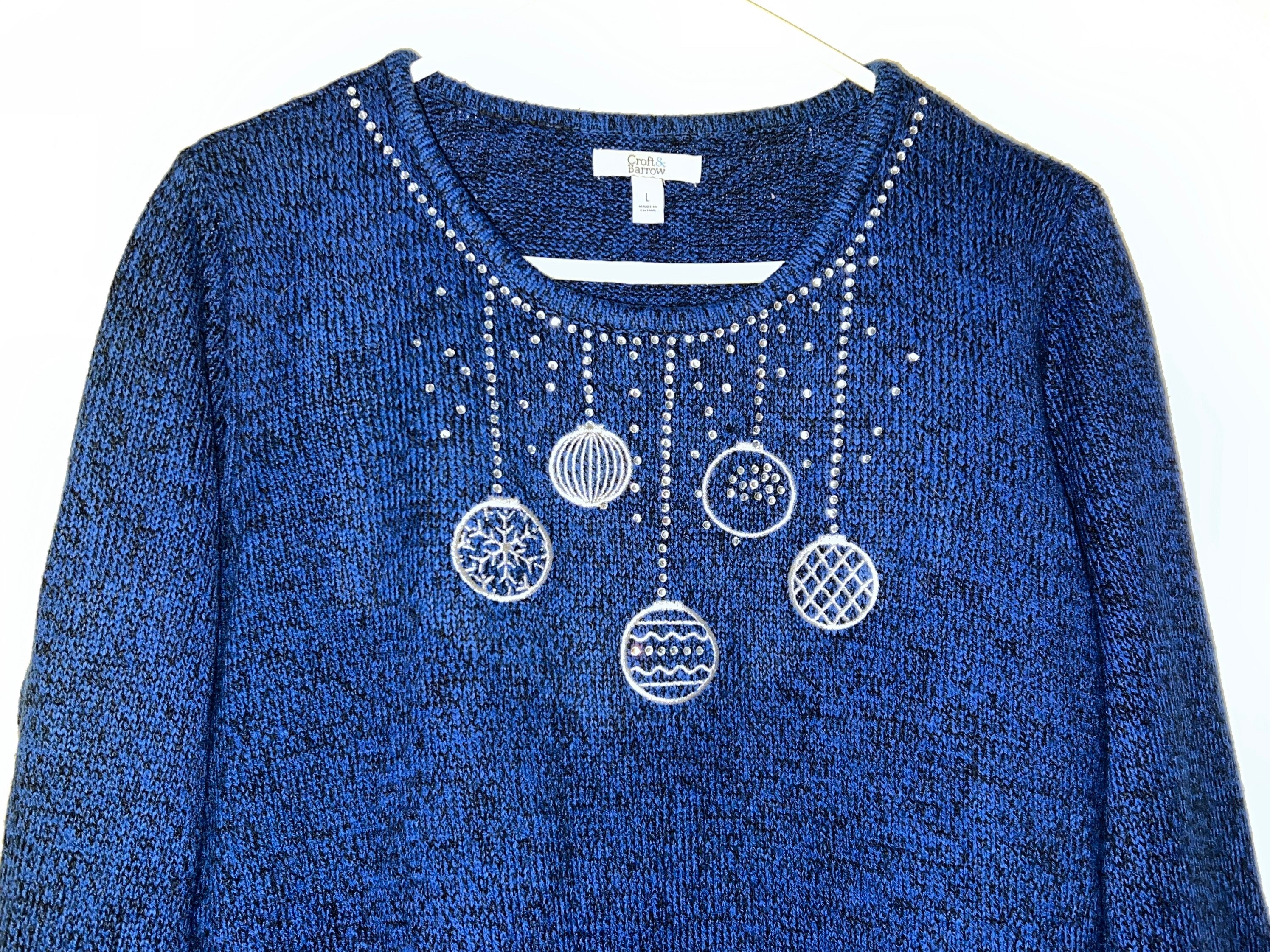 Croft and barrow christmas sweaters hotsell