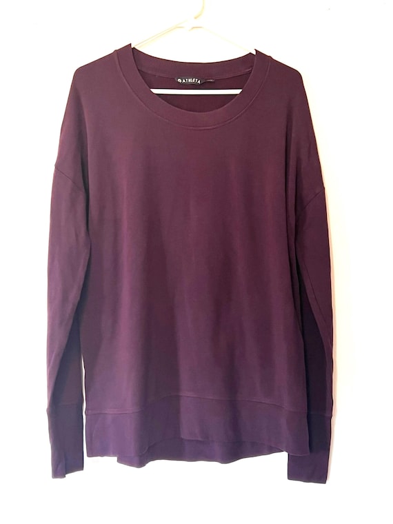 Athleta crew neck pullover size large - image 1