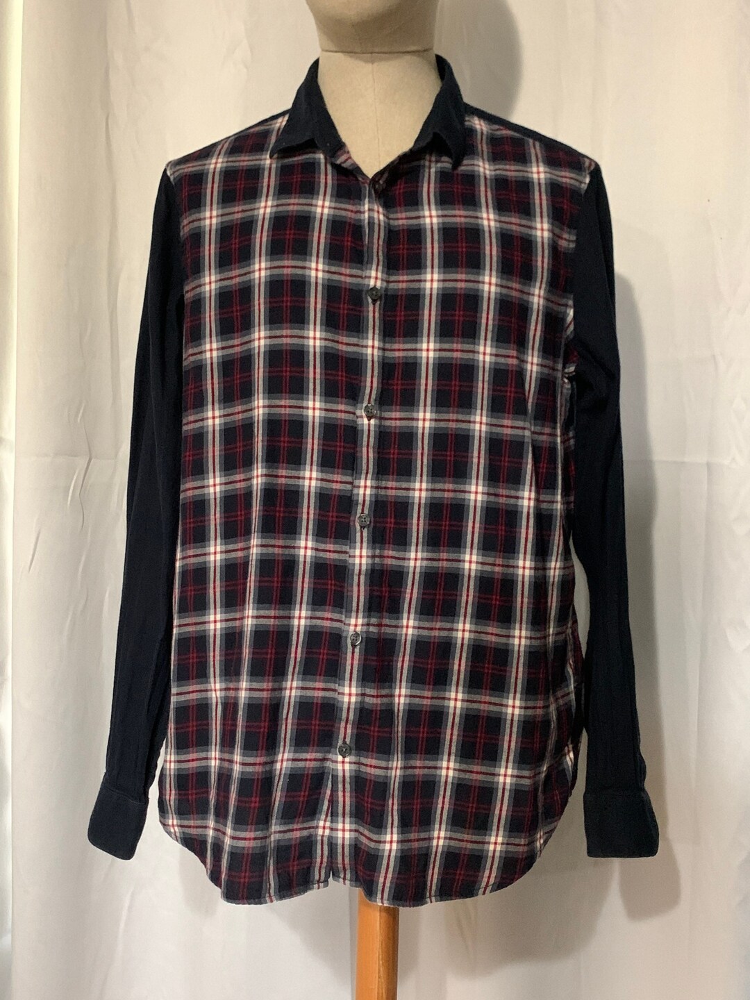 Armani Exchange XL Slim Fit Long Sleeve Flannel Etsy