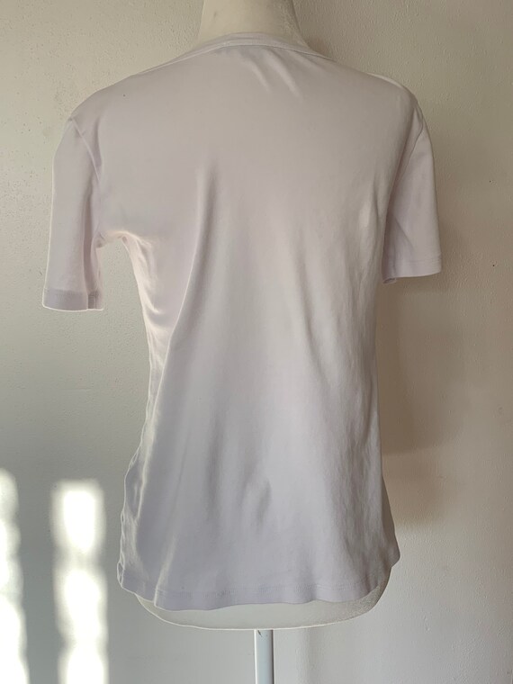 Pendleton plain white T shirt small - image 4