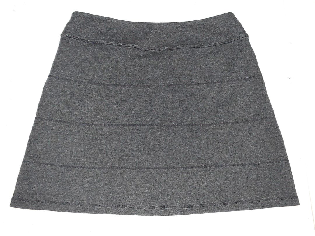 Jupe Courte Athleta Taille M – Gris Et Noir, Fitness Et Sport