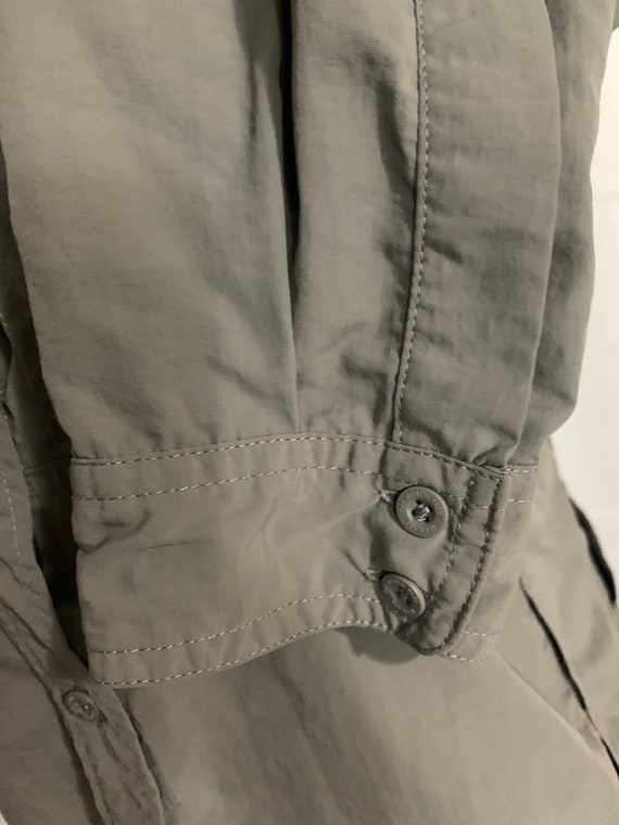North face medium button down - image 5