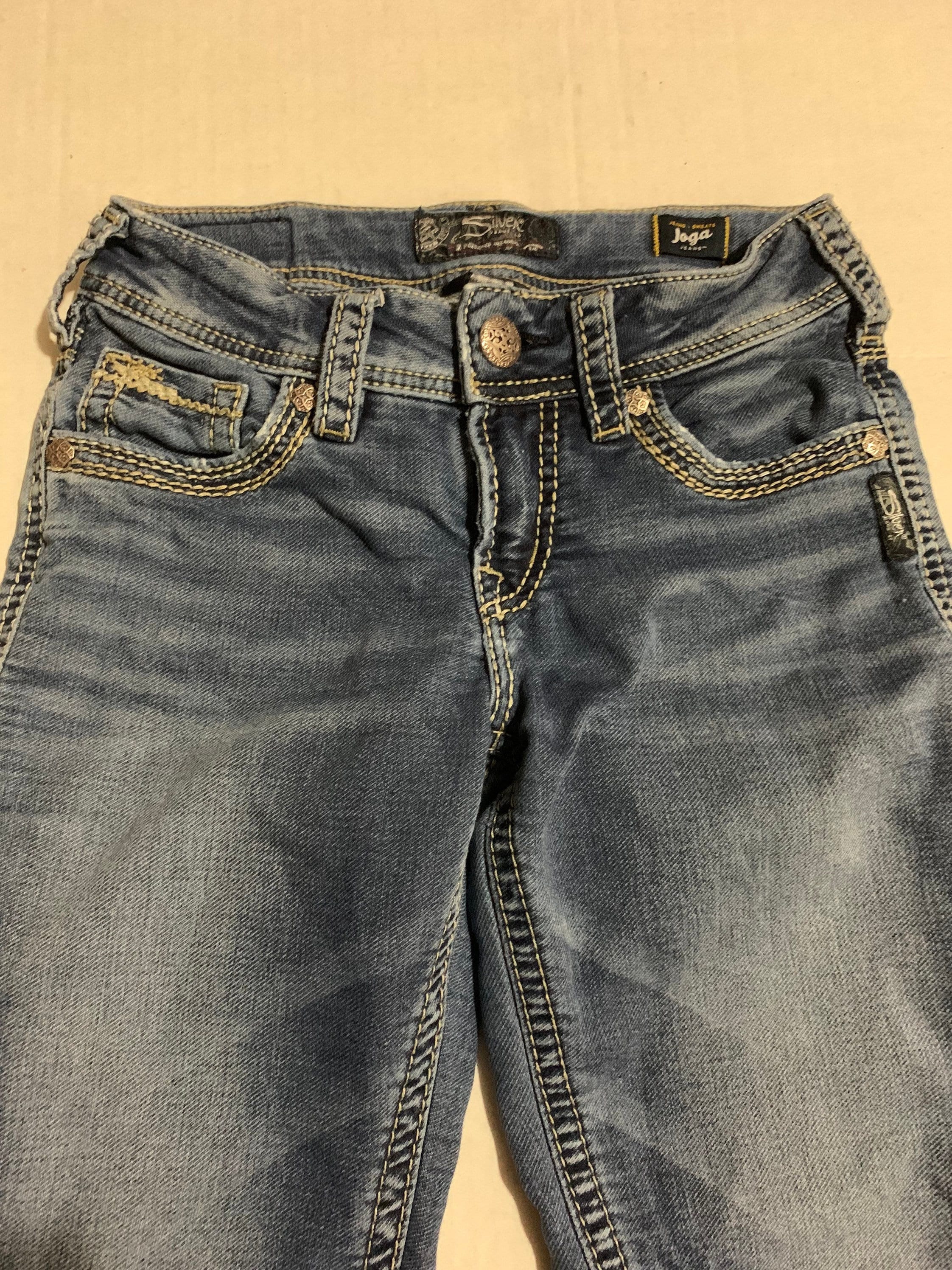 Silver Suki Mid Pencil Skinny Joga 
