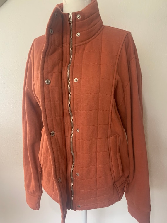 BKE quilted copper jacket women’s medium - image 5