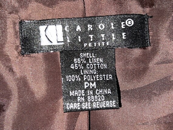Carol Little jacket size petite medium - image 5