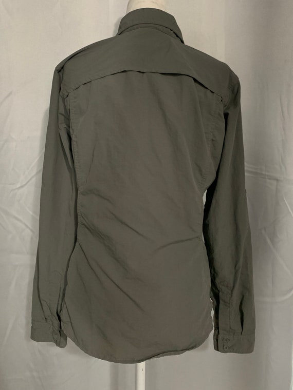 North face medium button down - image 3