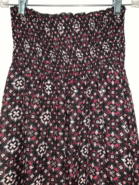 Wet Seal Size Medium Multicolor Strapless Long Dress - Etsy Israel