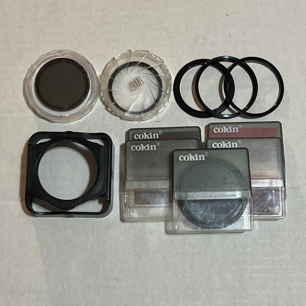 Photo filters and accessories