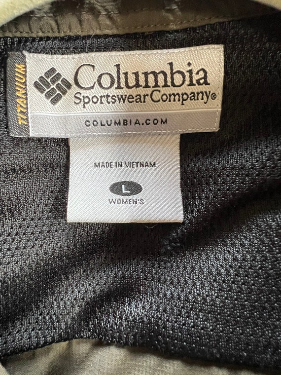 Columbia sleeveless button down size large - image 4