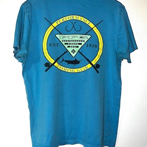 Camiseta Columbia PFG para hombre talla mediana