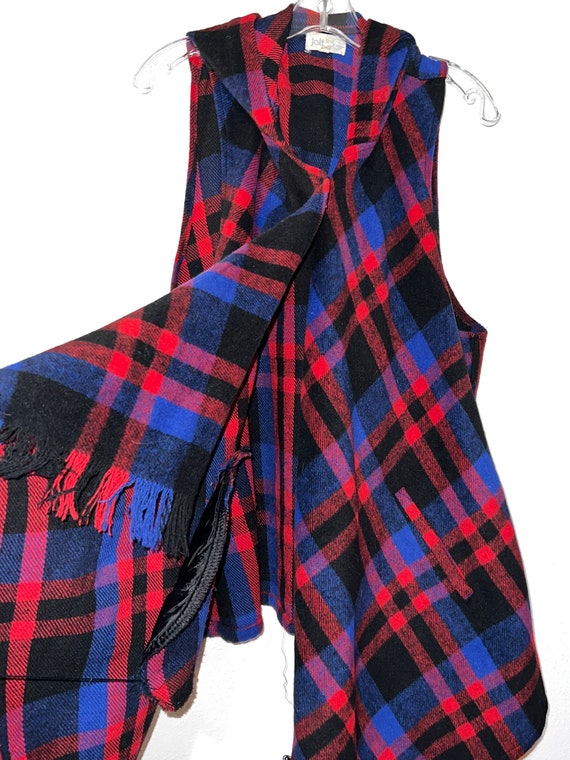Jolt flannel hooded vest size 2X - image 5