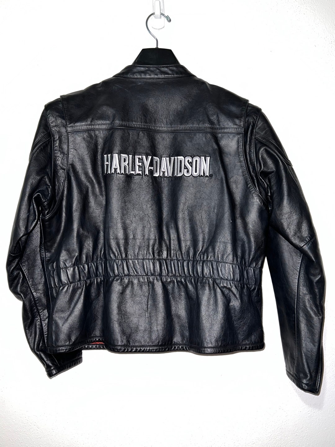 Harley Davidson Leather Jacket Womens Xl - Etsy