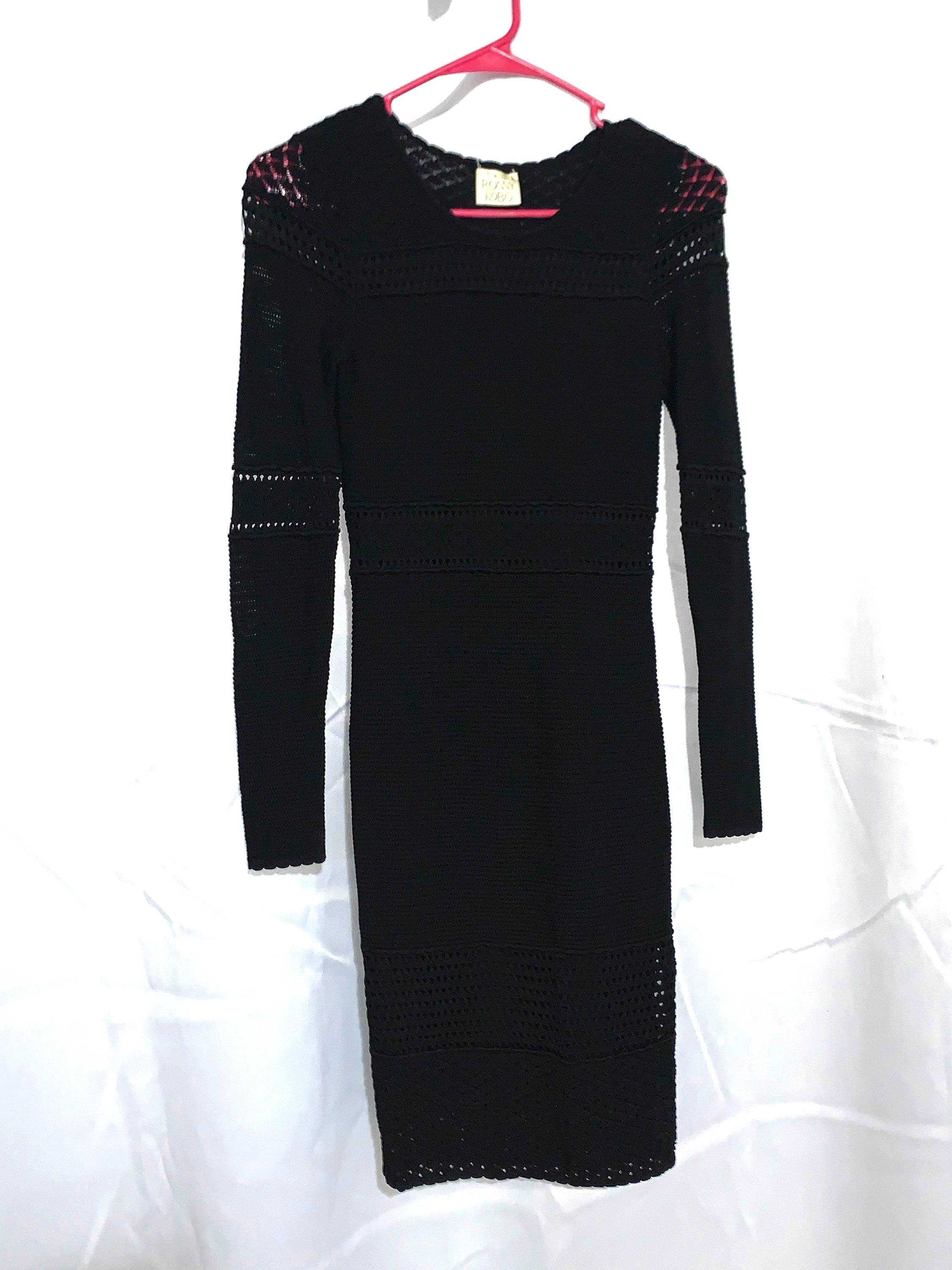 torn by ronny kobo black dress Torn By Ronny Kobo Women's Laetitia Dress