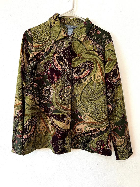 Koret multicolor button down size medium - image 1