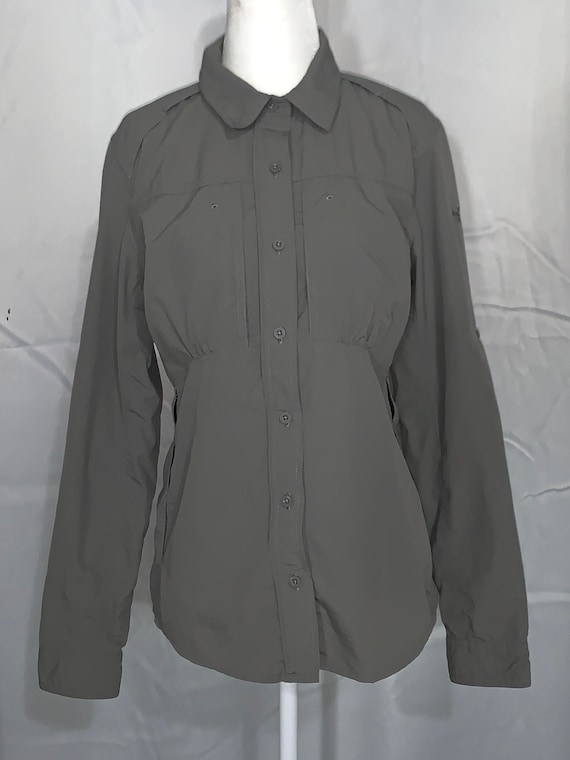 North face medium button down - image 1