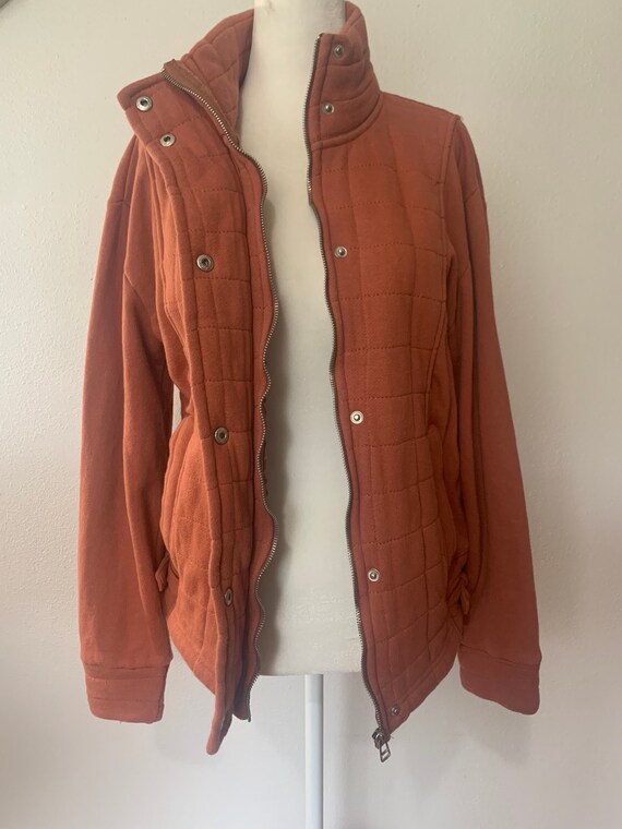 BKE quilted copper jacket women’s medium - image 3