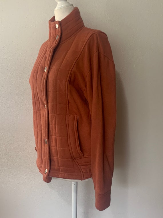 BKE quilted copper jacket women’s medium - image 7