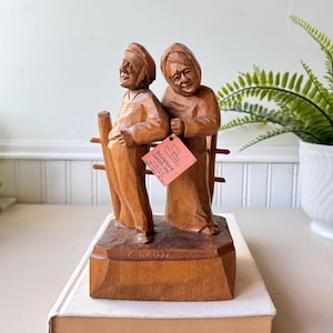 Caron wood sculpture - Etsy 日本