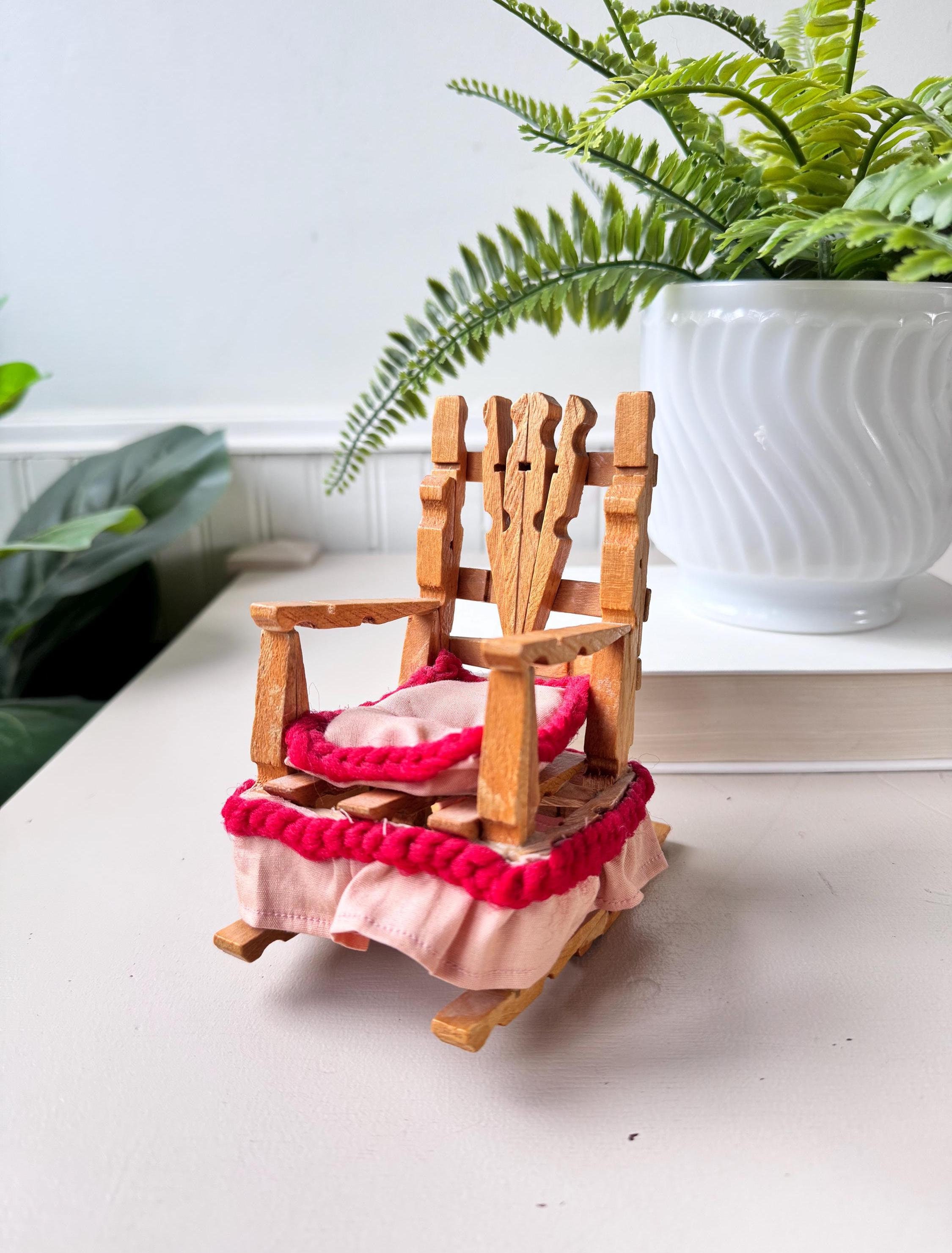 Vintage 1970s Rocking Chair