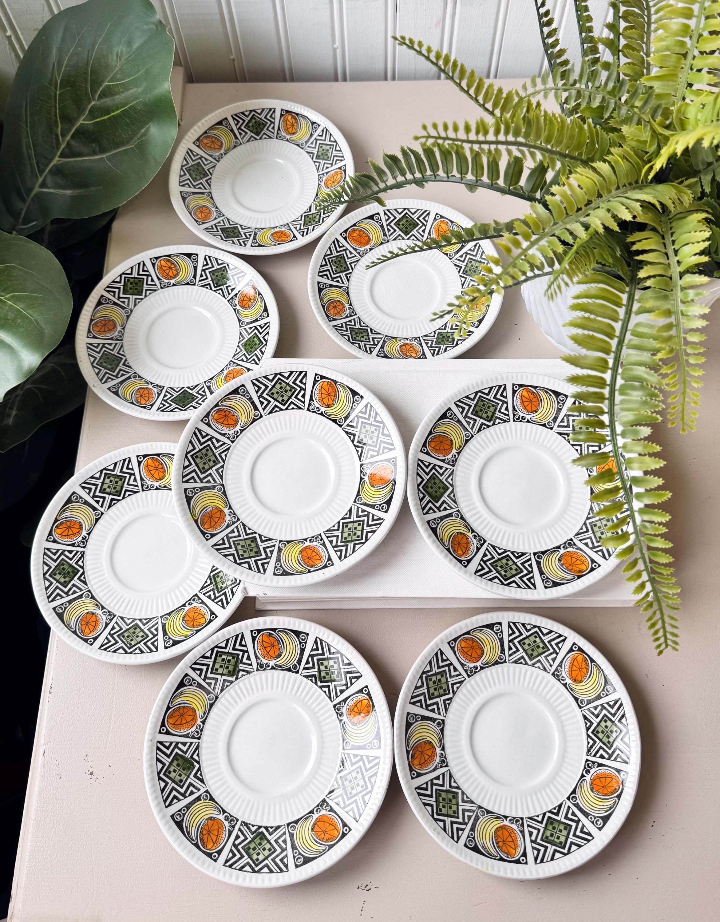 Vintage 1970s Broadhurst Ironstone Riviera Shape 