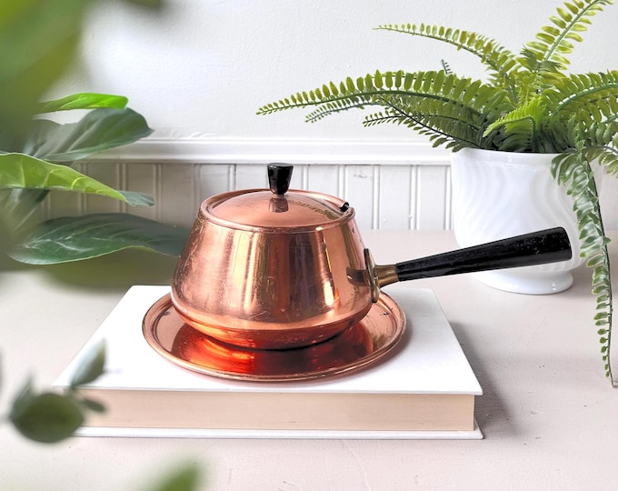 Vintage Revere Ware Copper Clad Bottom Set of Pots & Pans - Etsy