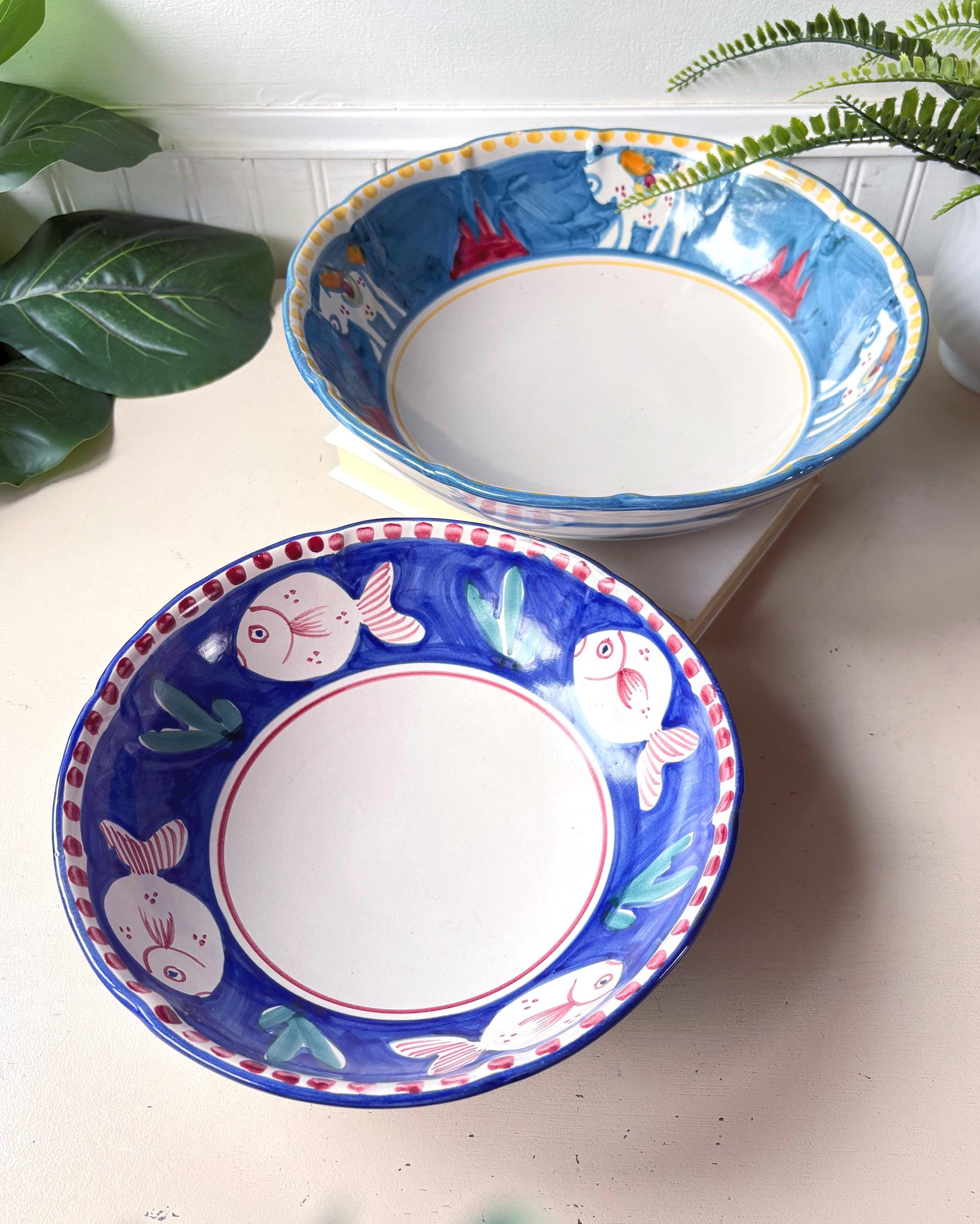 Solimene Pottery Vietri Italian - Etsy