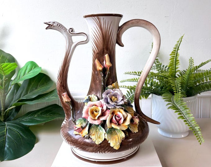 Ceramiche Fabbro Casarsa Wines Wine or Sangria Pitcher | Jug Hand