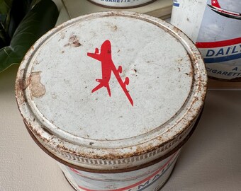 Vintage 1950s Tobacco Daily Mail Tins, Set of 3, 65 Cents, Canada, MCM Mid  Century Cans, Antique Tobacco Tins, Midcentury Home Decor