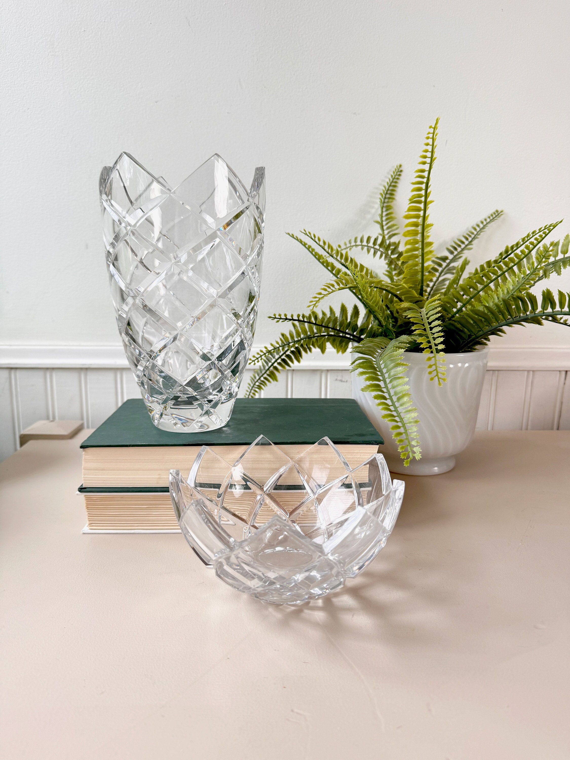 美品 ★ MIKASA クリスタル 花瓶 Mikasa Glass Vases for sale | eBay