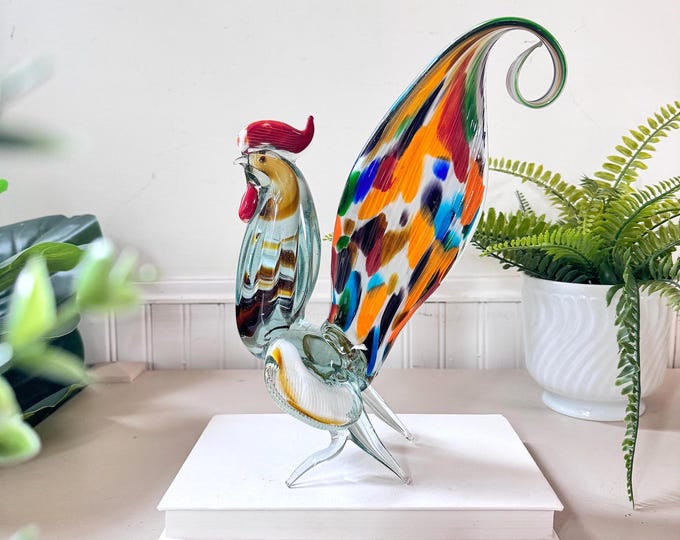 Oiva Toikka Small Smew (pikku-uivelo) Art Glass Bird by