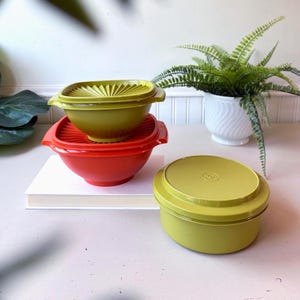 Tupperware bowl sets