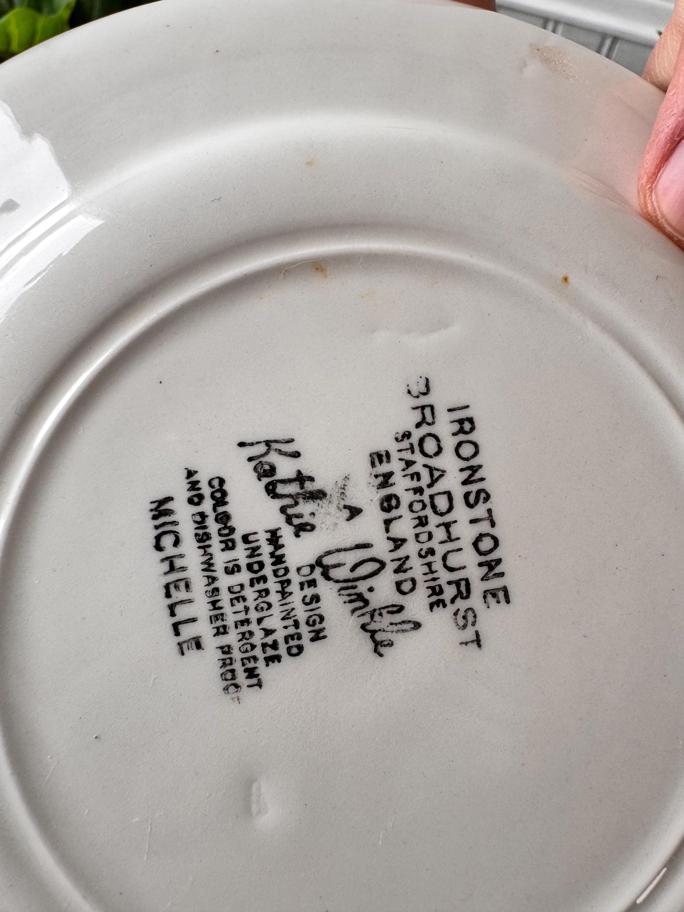 Vintage 1960s Broadhurst Ironstone 