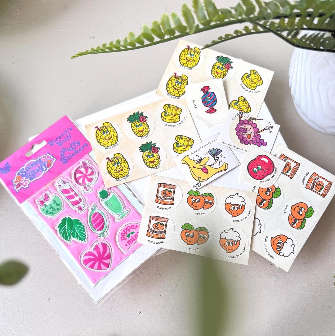 Зарубежная подборка Sweet Stuff и ароматических наклеек