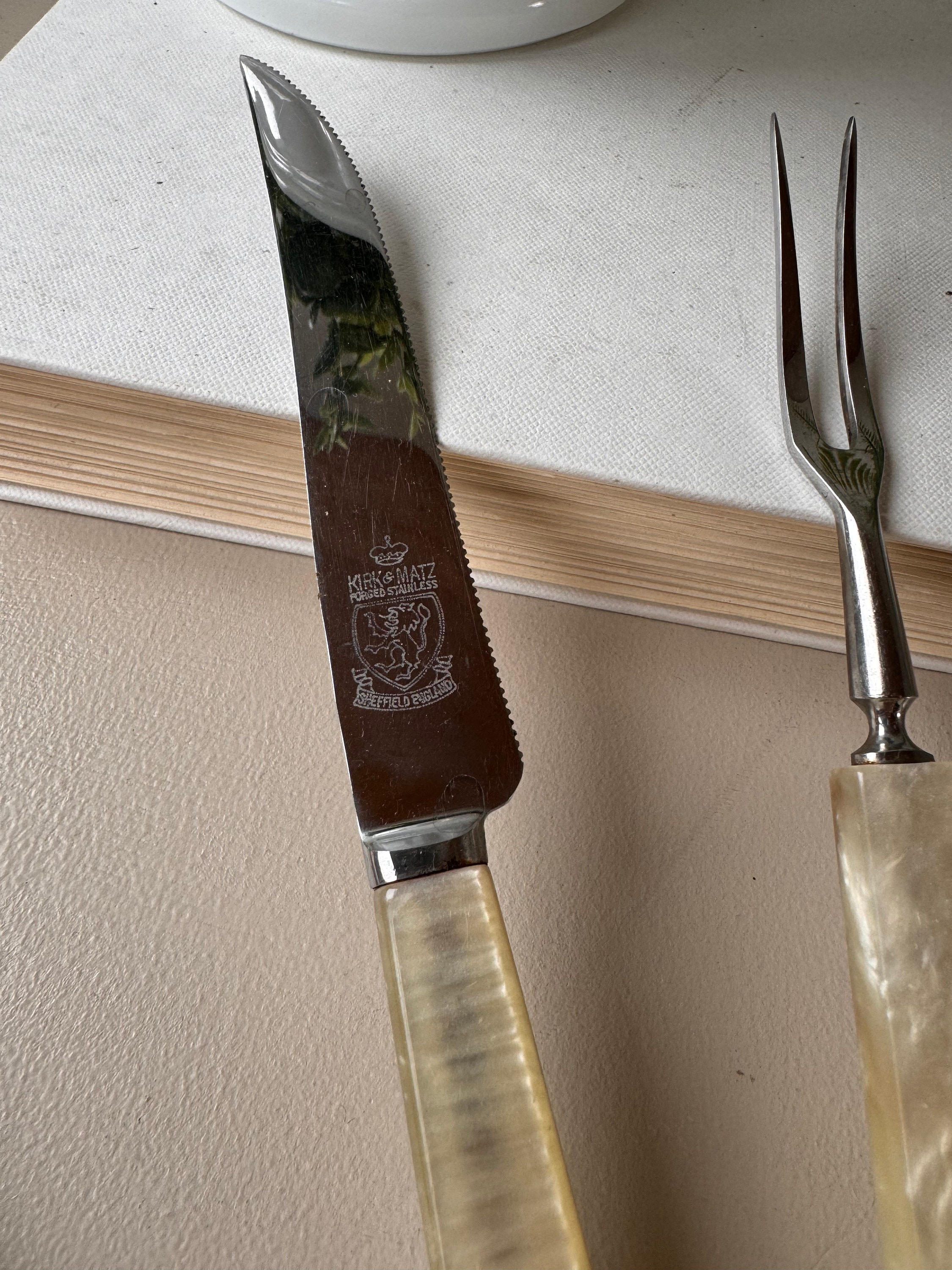 Vintage 1960s Kirk & Matz Forged Stainless, Sheffield England, Set