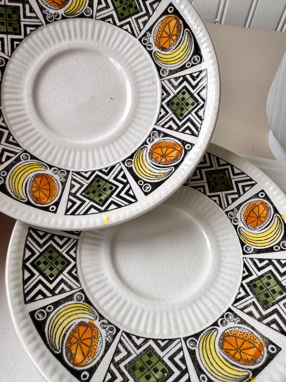 Vintage 1970s Broadhurst Ironstone Riviera Shape 