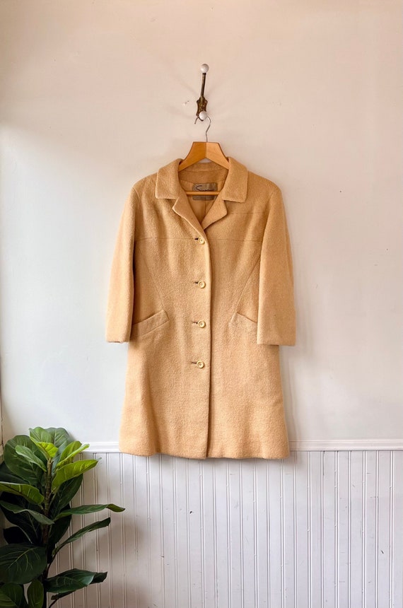 Vintage 1960s Simpson St Regis Room Tweed Coat, Mi