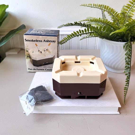 cigarette smokeless ashtray Air Purifier, Multifunctional Ashtray for Smoker, 2-in-1 Multifunctional Smokeless Ashtray Air Purifier our tools combine strength and comfort Smoke Grabber Filter Smokeless Ashtray