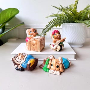 Pendelfin（ペンデルフィン） の陶器フィギュア　3体セット Pendelfin Bunny - Etsy