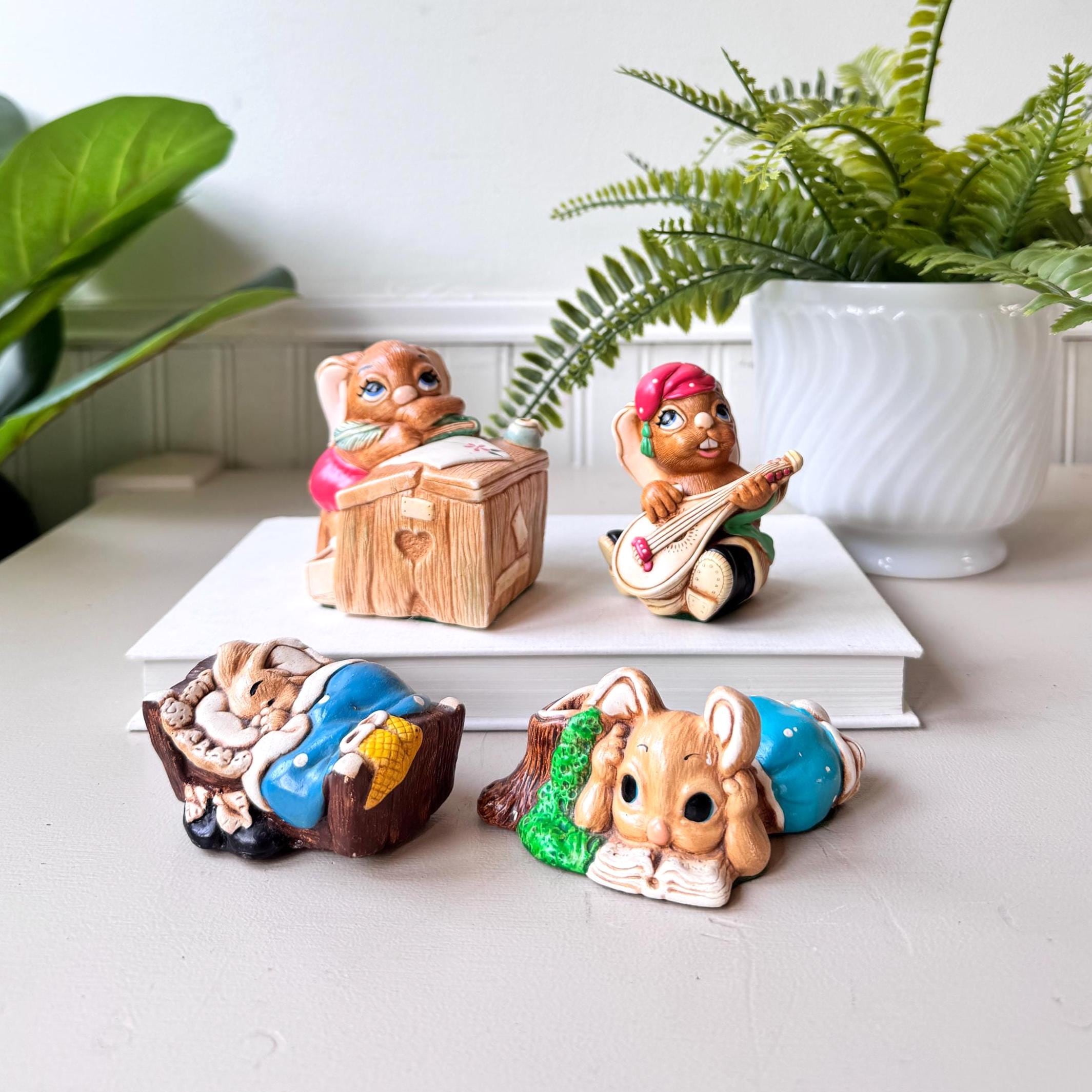 Pendelfin Rabbits Set - Etsy