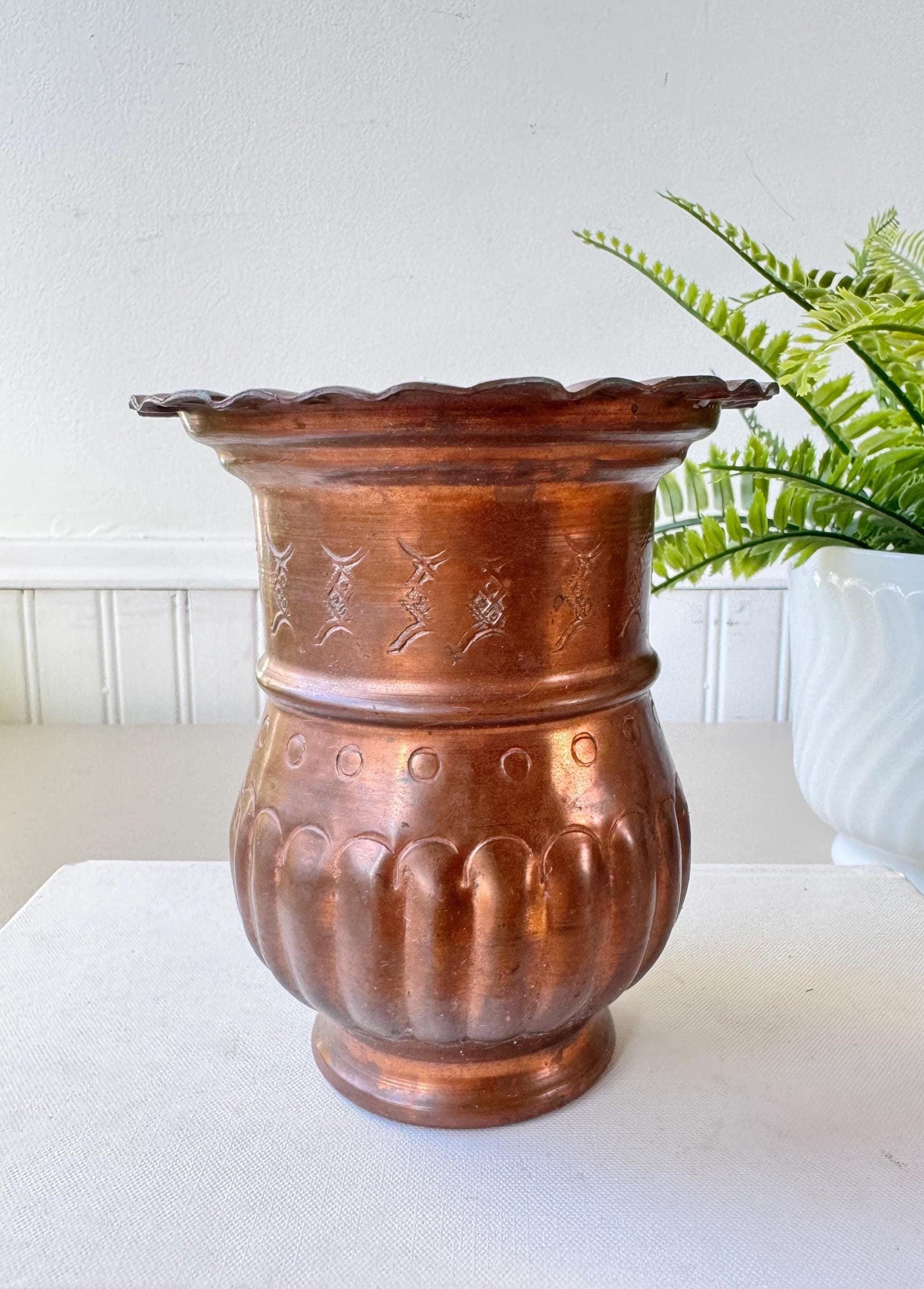 古代エジプト風陶器壺　おしゃれ il_fullxfull.5801075842_v19d.jpg