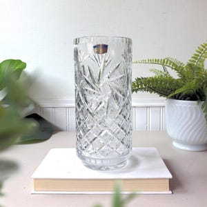 Polonia Crystal Vase - Etsy Polonia Crystal Vase - Etsy