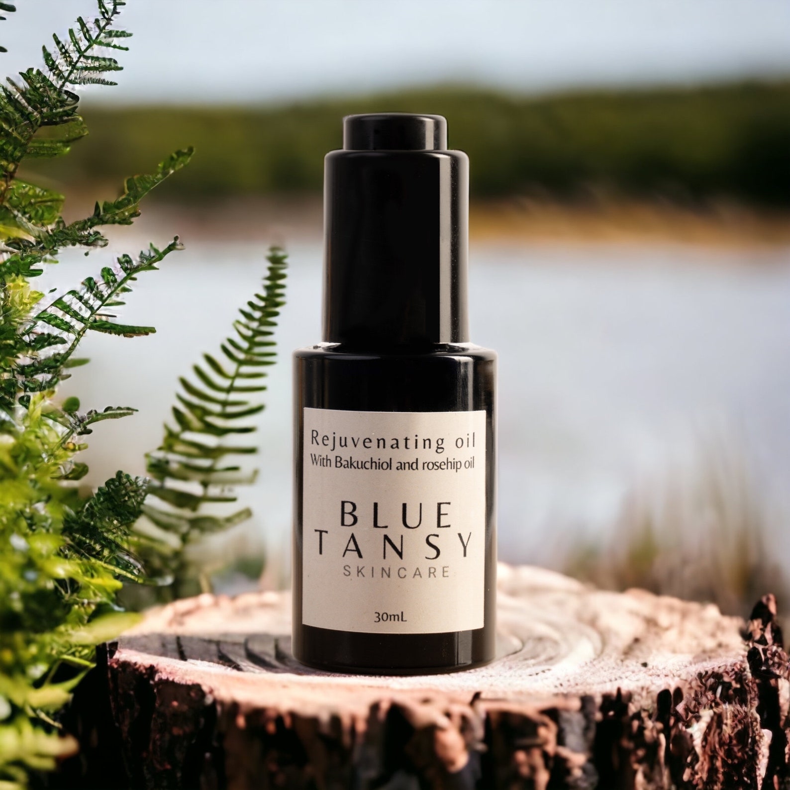 Anti-Aging Face Oil with Bakuchiol | Natural Retinol Alternative, Rosehip & Neroli | Vegan Botanical Skincare for Glowing Skin