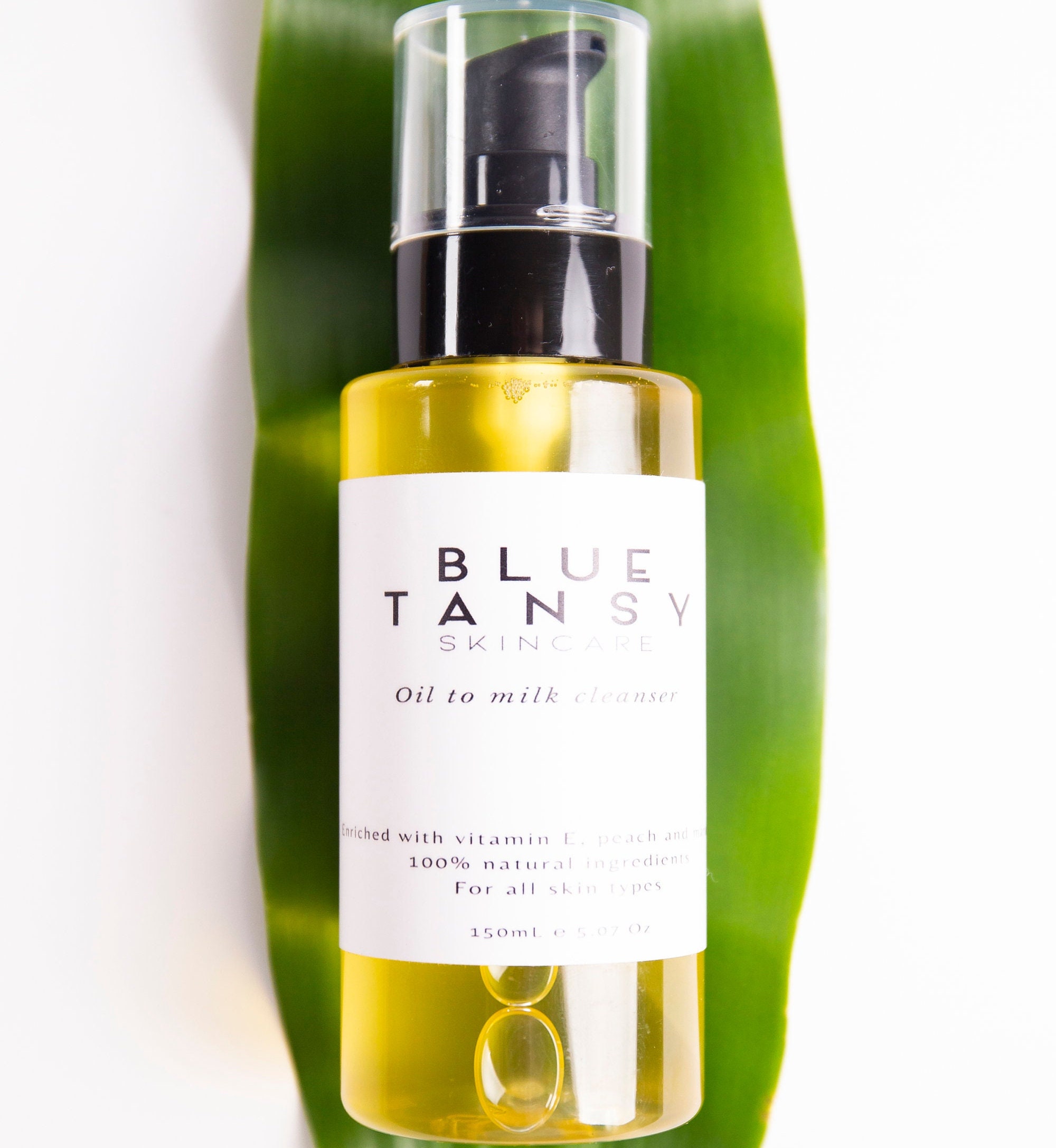 Oil to Milk Organic Face Cleanser. an Infallible Make up Remover for