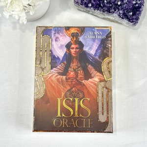 Carte Oracle Isis di Alana Fairchild - Sblocca il tuo potere interiore - Nuovo mazzo di carte Oracle