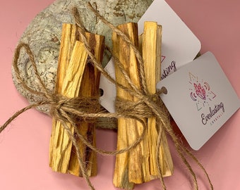 Sustainably Harvested Palo Santo Sticks, Holy Wood Bundle