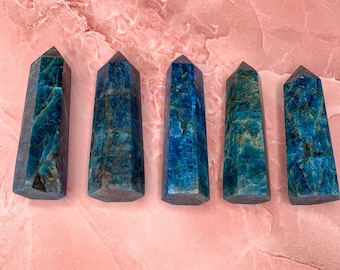 Blauer Apatit Kristallturm, Akasha Chronik, Aura Reinigung