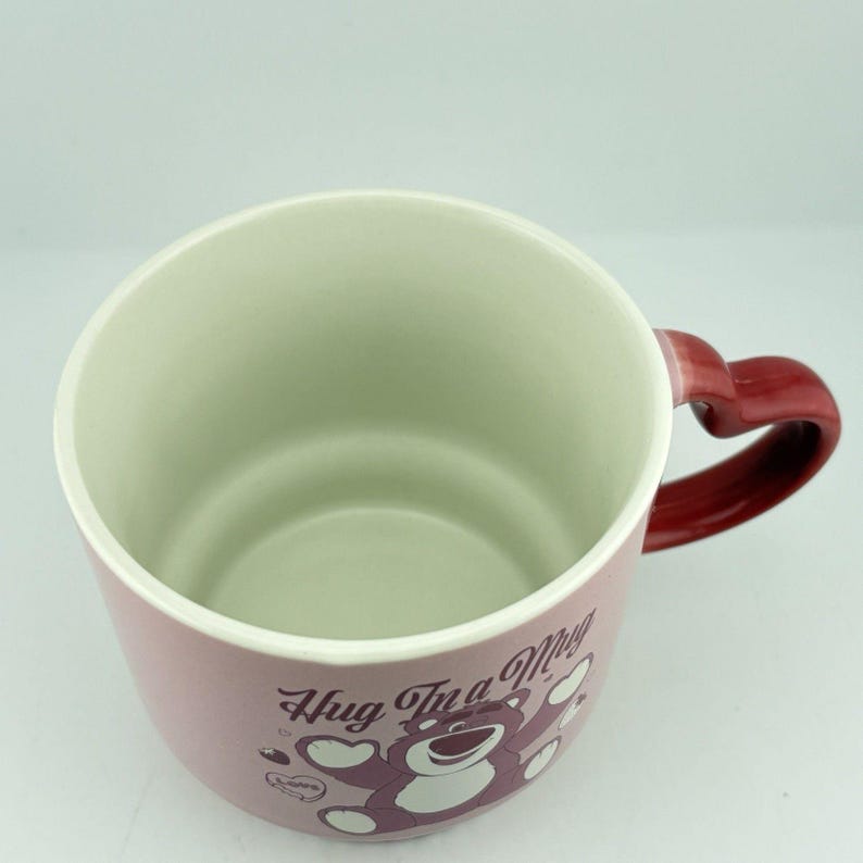 Toy Story 3 Disney Lotso Bear Pink Hug in a Mug Tea Coffee Mug Cup Film VGC image 7