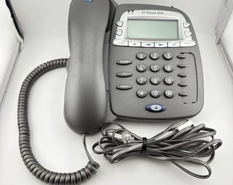 BT Relate Sms Corded Telephone In Grey With Sms Functionality Used