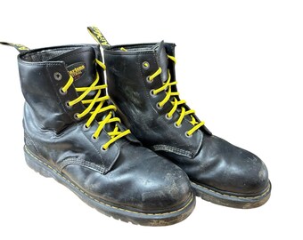 Vintage Hy-Test Engineer Boots 10.5 Biker Black Leather Brass Hardware 50s 60s 1950s Engineer Boots | eBay main image 4