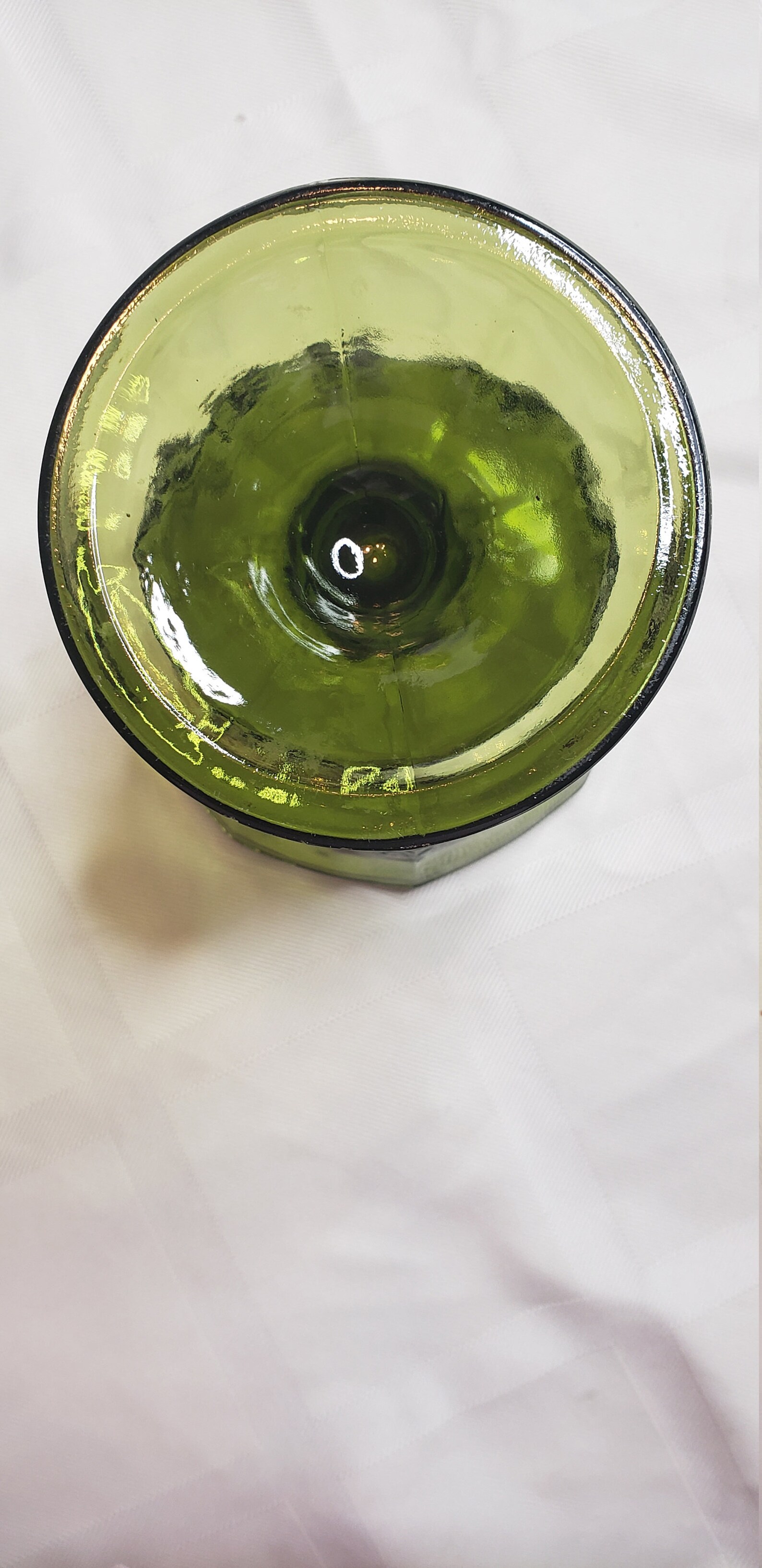 Vintage Green Glass Collectible Grape Pattern Candy Dish Etsy UK